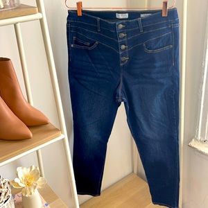 Sofia Vergara Corset Skinny Jeans - 14